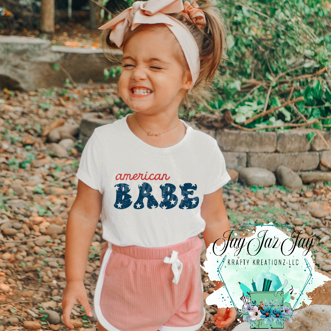 American Babe Kid T-Shirt
