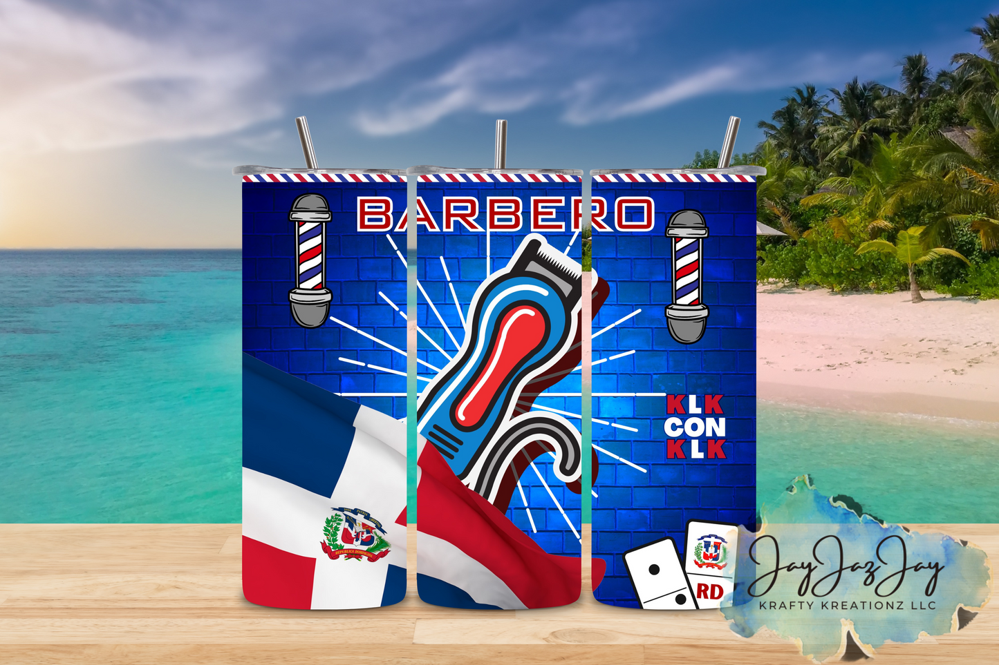 Barbero Dominicano 20oz Tumbler