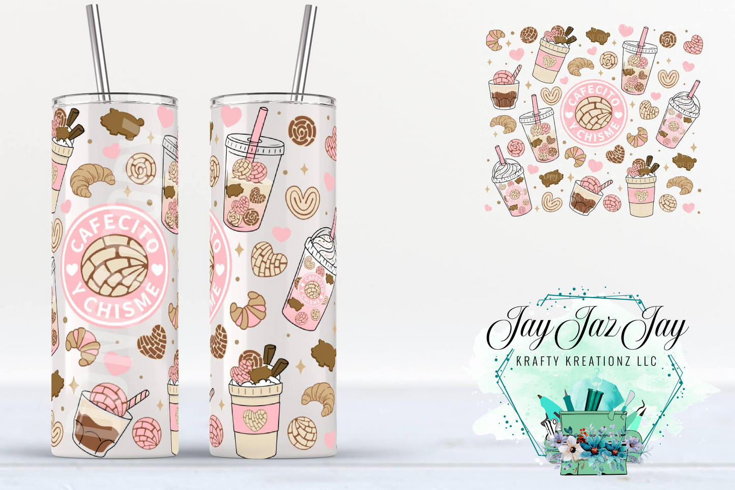 Cafecito Y Chisme Tumbler