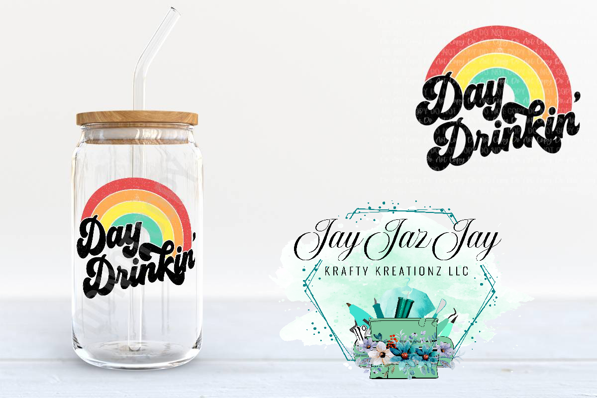 Day Drinkin' Rainbow Cup