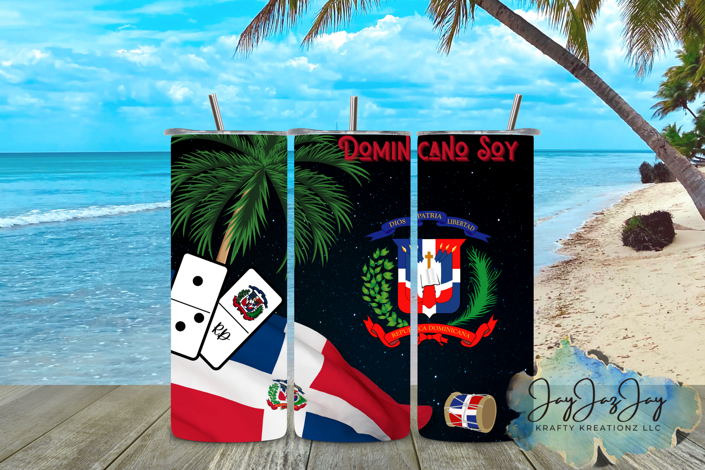 Dominicano Soy - Black 20oz Tumbler