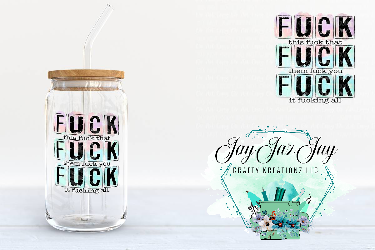 F*ck It All Cup