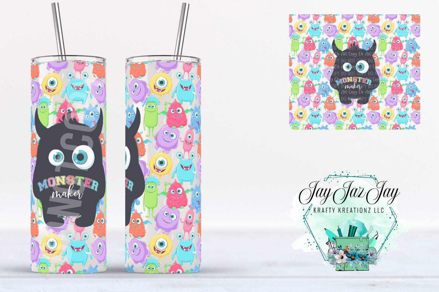 Monster Maker Tumbler