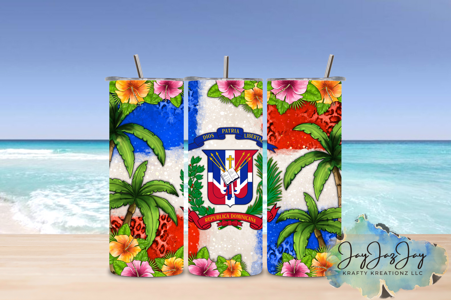 Tropical Dominican 20oz Tumbler