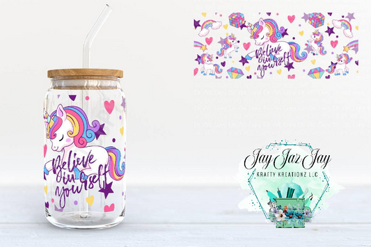 Unicorn Believe In Yourself Cup