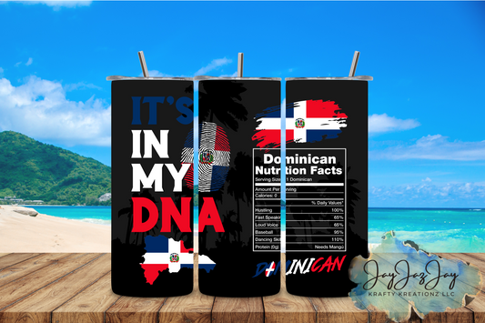 Dominican Nutrition Facts 20oz Tumbler