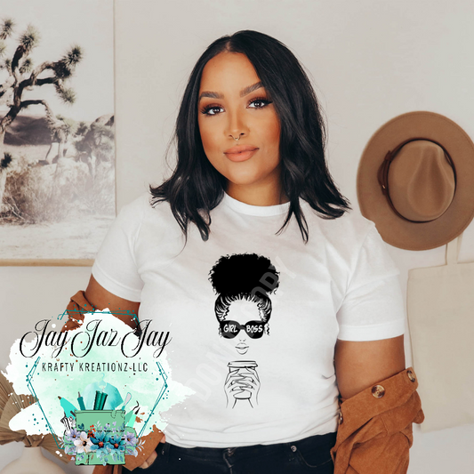 Girl Boss Shadow T-Shirt