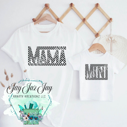 Mama, Dad, & Mini Matching Shirts